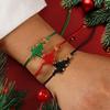 Этнический браслет-елочка ручной работы - Красочный плетеный шнур для женщин