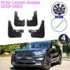 Брызговики для Lincoln Aviator ~ 2023, аксессуары 2022, брызговики, передние и задние колеса, расширитель крыла автомобиля