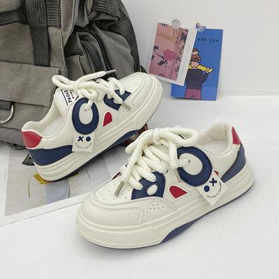 Niche Design Sense Белые туфли Детские осенние новинки Модные легкие универсальные туфли с толстой подошвой