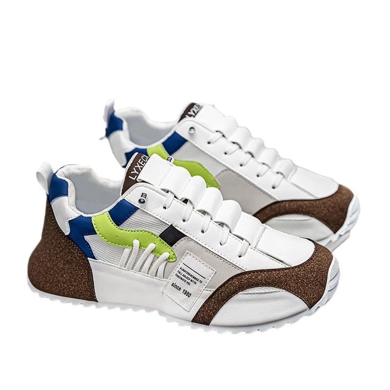 Новые мужские спортивные туфли большого размера 47 48, удобные дышащие повседневные туфли на шнуровке, туфли с круглым носком, кроссовки для мужчин, теннис