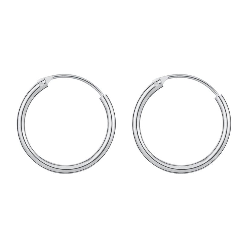 Простые творческие персонализированные модные маленькие серьги металлическое кольцо для ушей круглый круг