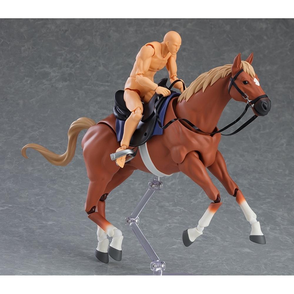 Max Factory Figma Figma Horse Ver. 2 Светло-каштановых 