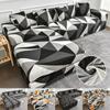 Universal Printed Sofa Cover Geometric Pattern Stretch For Living Room Couch Protector Washable Decor Chaise Longue Settee Case