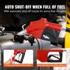 VEVOR Fuel Transfer Pump, 12V DC 20 GPM 1/4 HP, Gasoline Extractor Pump with Automatic Nozzle, Discharge Hose & Suction Pipe for Gasoline, Diesel
