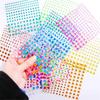 Color Acrylic Rhinestones Sticker for Eyes DIY Party Face Forehead Eyse Makeup Crystal Self-adhesive Tattoo Sticker Nail Sticker