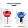 Zinc Zinc Alloy Handlebar Caps Bike Bar Ends Plugs Handle Grips Plugs Handlebar End Caps Bicycle Grip