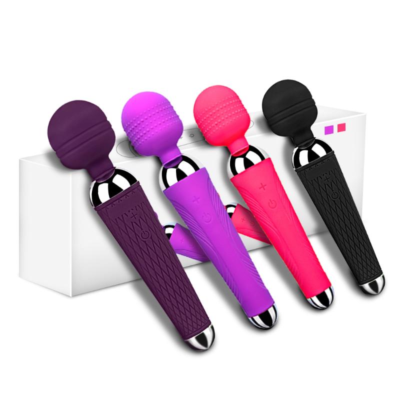 Wireless AV Vibrator Magic Wand for Women, Clitoris Stimulator, USB Rechargeable Massager, Adult Sex Toys for Ages 18+
