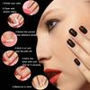 10 Sheets Waterproof Breathable Jelly Double Sided Nail Adhesives,Press On Nails Sticky Tabs Nail Glue Sticker