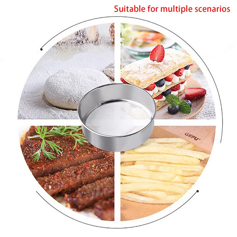 Cooking Sieve For Flour Tea Pasta Strainer Tamis Flours Mesh Rice Pastry Utensil