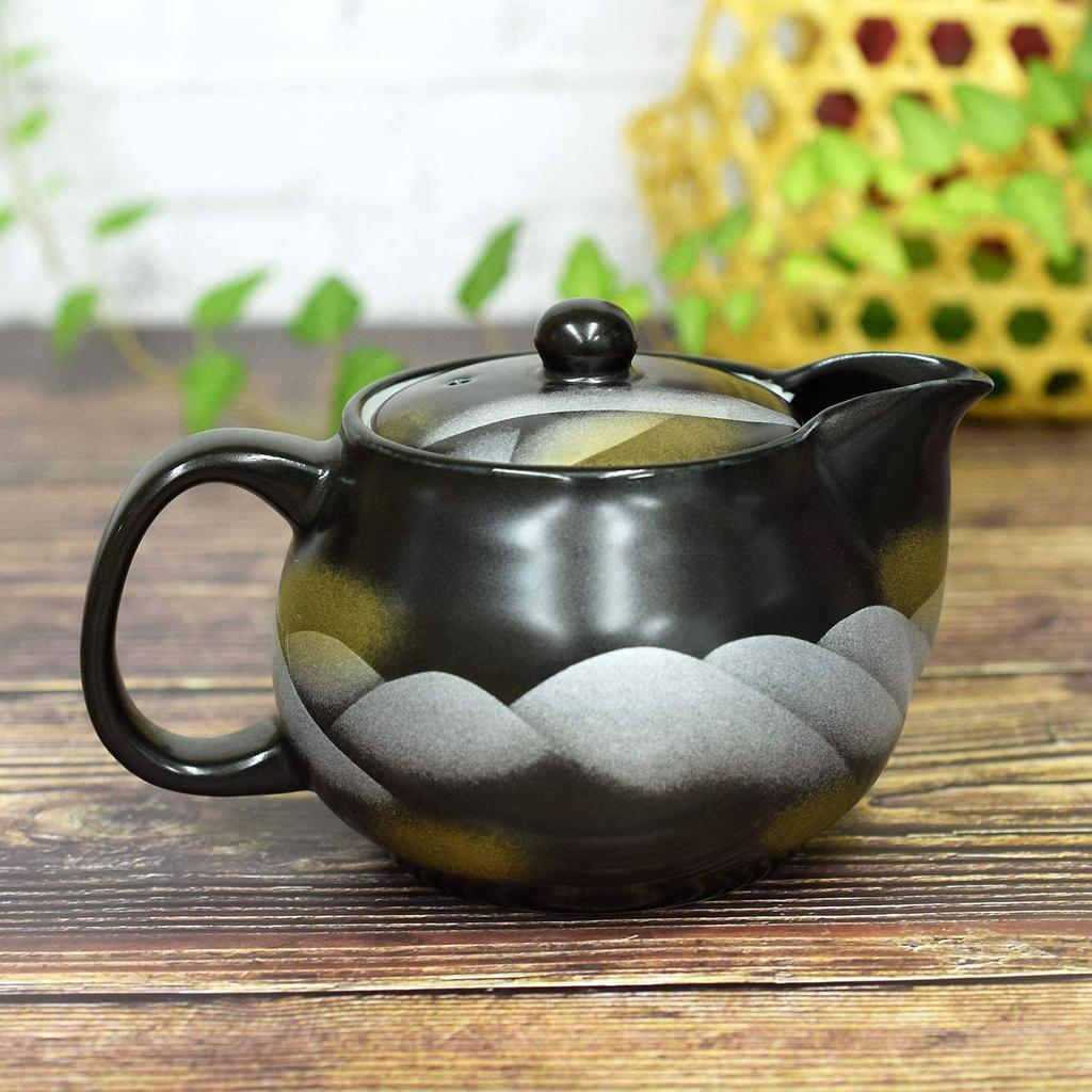Чайник Стильная столовая посуда Кутани Керамический горшок Renzan Керамика Бренд Японская столовая посуда Сделано в Японии В комплекте с сеткой для заваривания чая
