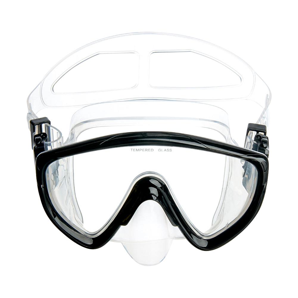 Scuba Diving Mask with Nose Cover Scuba Mask Silicone Skirt Swim Goggles Anti-Fog Swimming Goggles for Adults