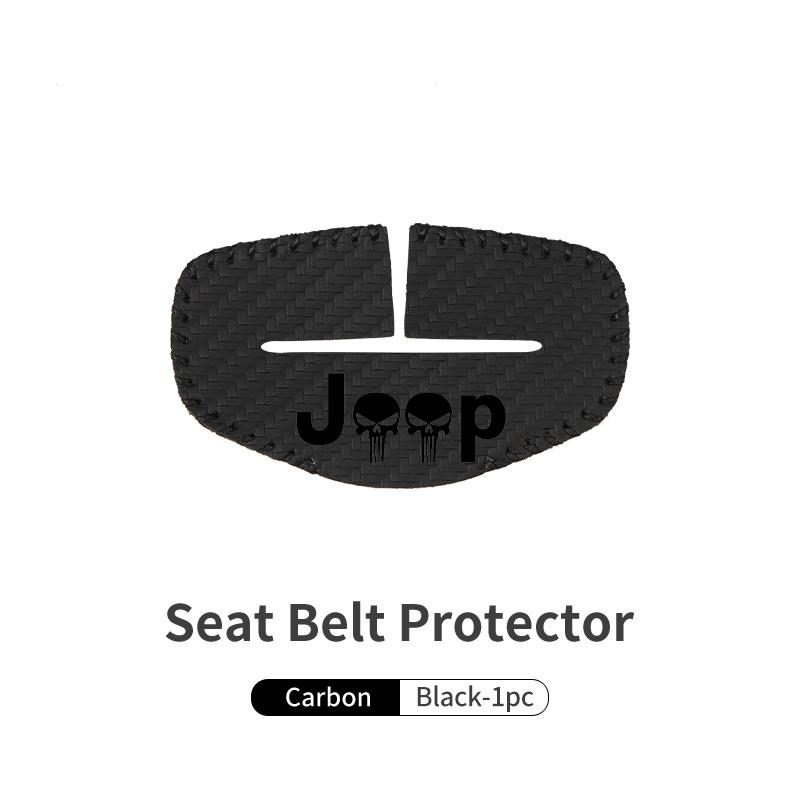 Для Jeep Кожаный Защитный Чехол на Пряжку Ремень Безопасности Автомобиля Противоцарапина Авто Аксессуары Cherokee Patriot Liberty Wrangler JK JL