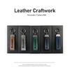 3D Car Badge Leather Keychain Auto Keyring Accessories For Citroen Celysee C6 C3 C5 C1 C2 C4 Aircross Picasso Cactus Berlingo