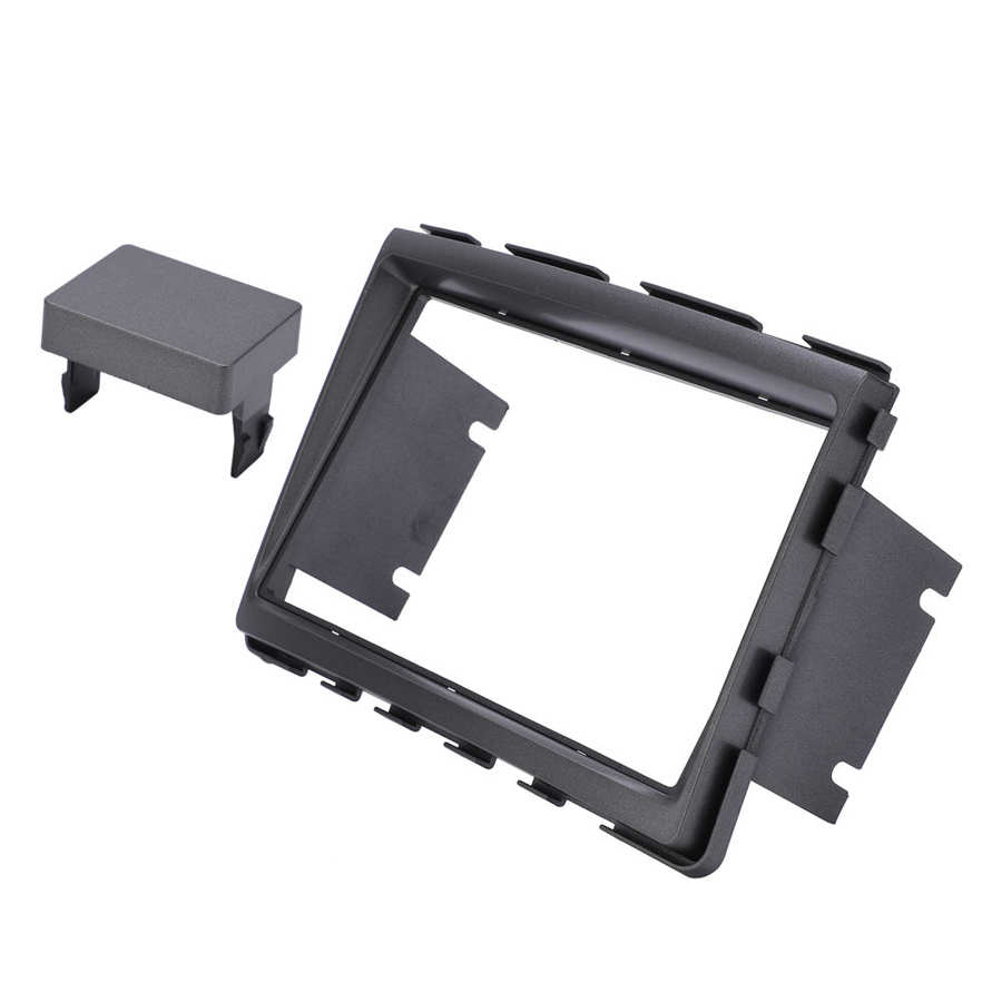 2Din Radio Stereo Fascia Frame Trim Replacement for SSANG YONG Rodius/Turismo/Stavic 2013+ Dash Stereo Bezel