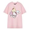 Футболка с короткими рукавами для женщин и дам Hello Kitty & Friends Sanrio