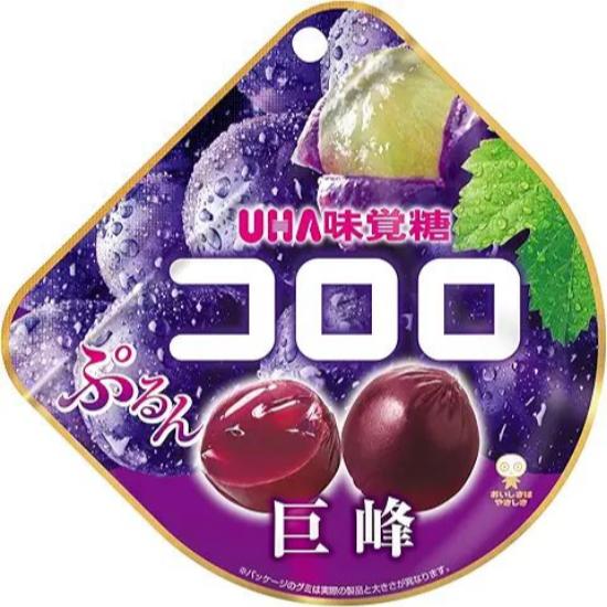 UHA Mikakuto Cororo Grape 48g×10bags