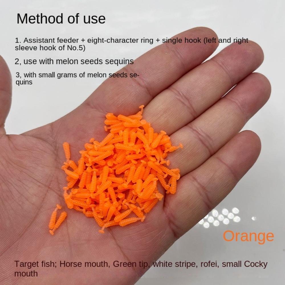 100 ШТ Силиконовые Мягкие Рыболовные Приманки 1 см Плавающие Воблеры Минноу Приманки Воблеры Минноу Зимняя Рыбалка