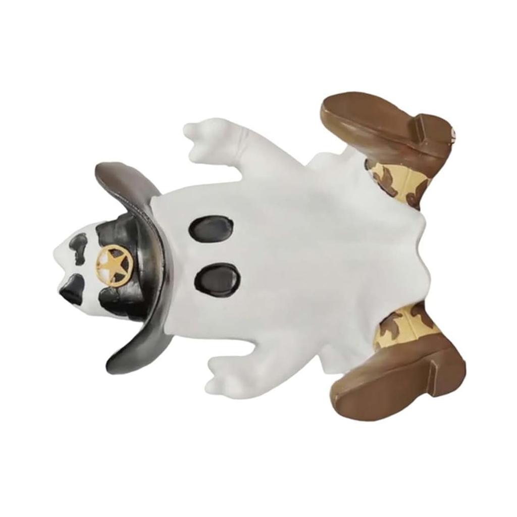 Хэллоуин Ковбой Призрак Статуэтки Украшения Смешные Призраки Настольное Украшение Для Дома Сада Уличной Вечеринки Фестиваля