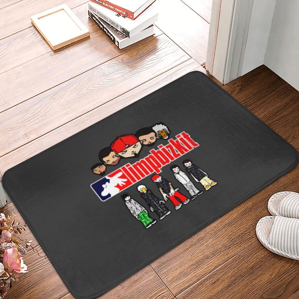 Amazing Of Limp Bizkit Is An American Rap Rock (1) Floor Mat Walkway Doorway Easy Clean Doormat Machine Washable Entry Rug