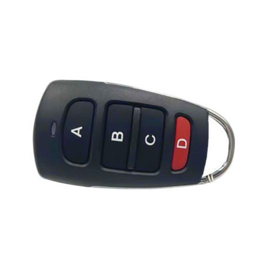 Универсальный пульт дистанционного управления для гаражных ворот, брелок 433 МГц, простой в использовании, со световым индикатором, замена пульта дистанционного управления для гаражных ворот