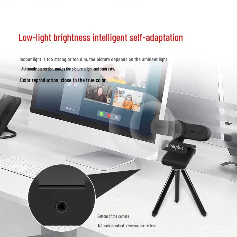 Lenovo WL22A 2MP USB PC Camera with Mic (CN version)