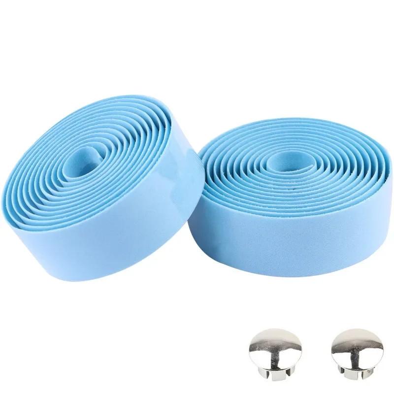 1 пара дорожных велосипедных лент на руль, дышащая противоскользящая губка, велосипедная лента, камуфляжная амортизирующая ручка, аксессуары для MTB