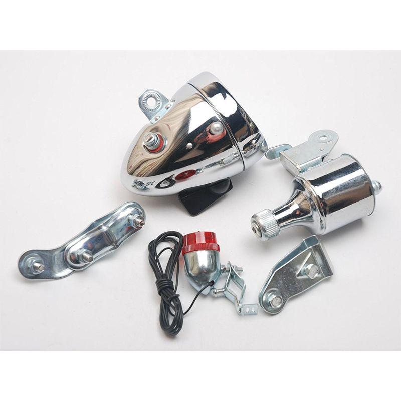 Винтажный Велосипед 12В 6Вт Генератор Фара Задний Фонарь Ремонт Модификация Аксессуар