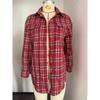 Autumn and Winter Casual Fashion Loose Plaid Pocket Women's Blouses & Shirts