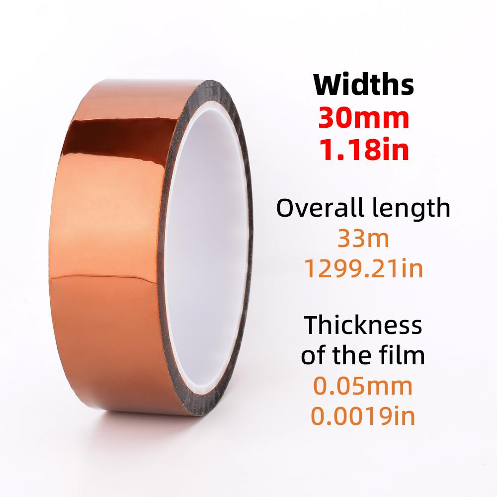 PI Polyimide Film, High-temperature Gold Finger Tape, PCB Repair Insulation Sticker, Circuit Board Protection Wrapping Film