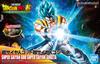 BANDAI SPIRITS Стандартный Dragon Ball Super Saiyan God Super Saiyan Gogeta Пластиковая модель Ростовая фигурка Цветовая кодировка
