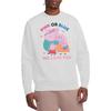 Peppa Pig Unisex Adult Pink Or Blue We Love You Sweatshirt