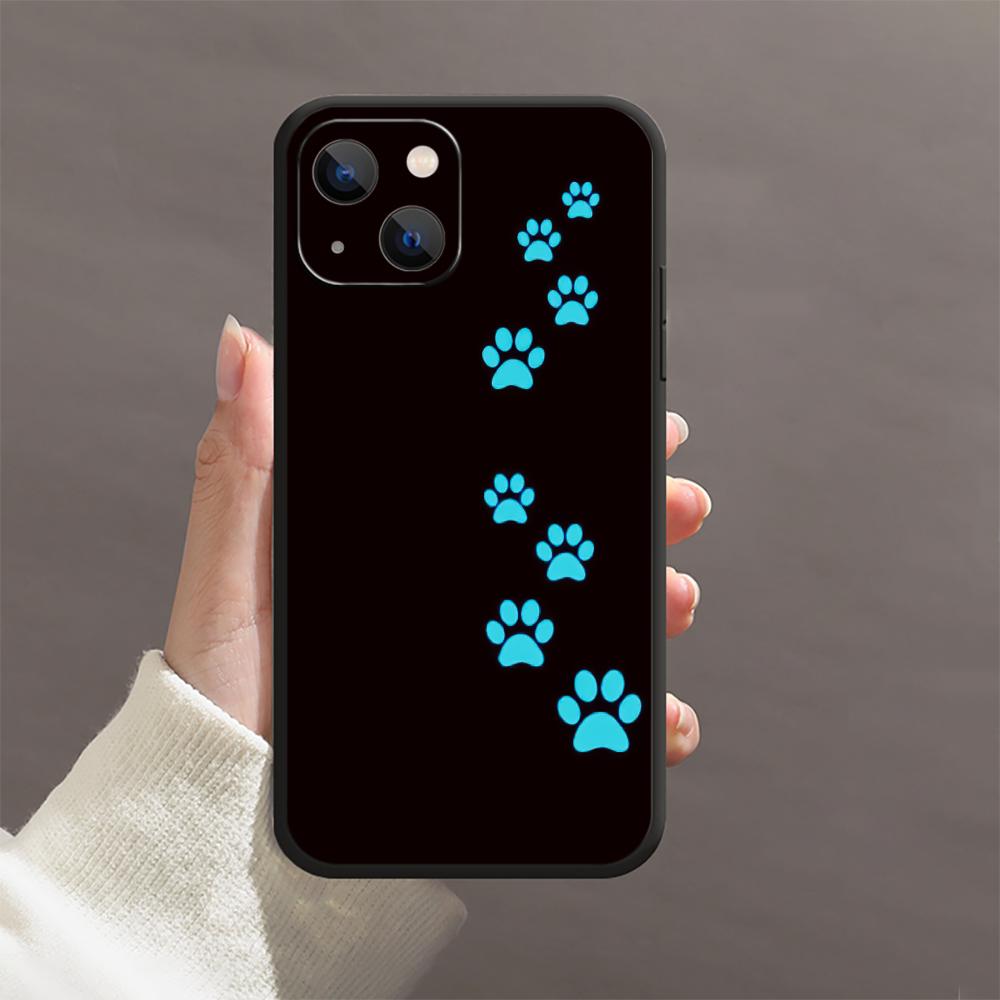 Милый чехол для телефона с кошачьей лапой для iPhone Samsung Galaxy Redmi Xiaomi Oppo OnePlus Note SA 7 8 9 10 11 12 13 14 20 21 22 23 53 54 Pro Max Plus Ultra