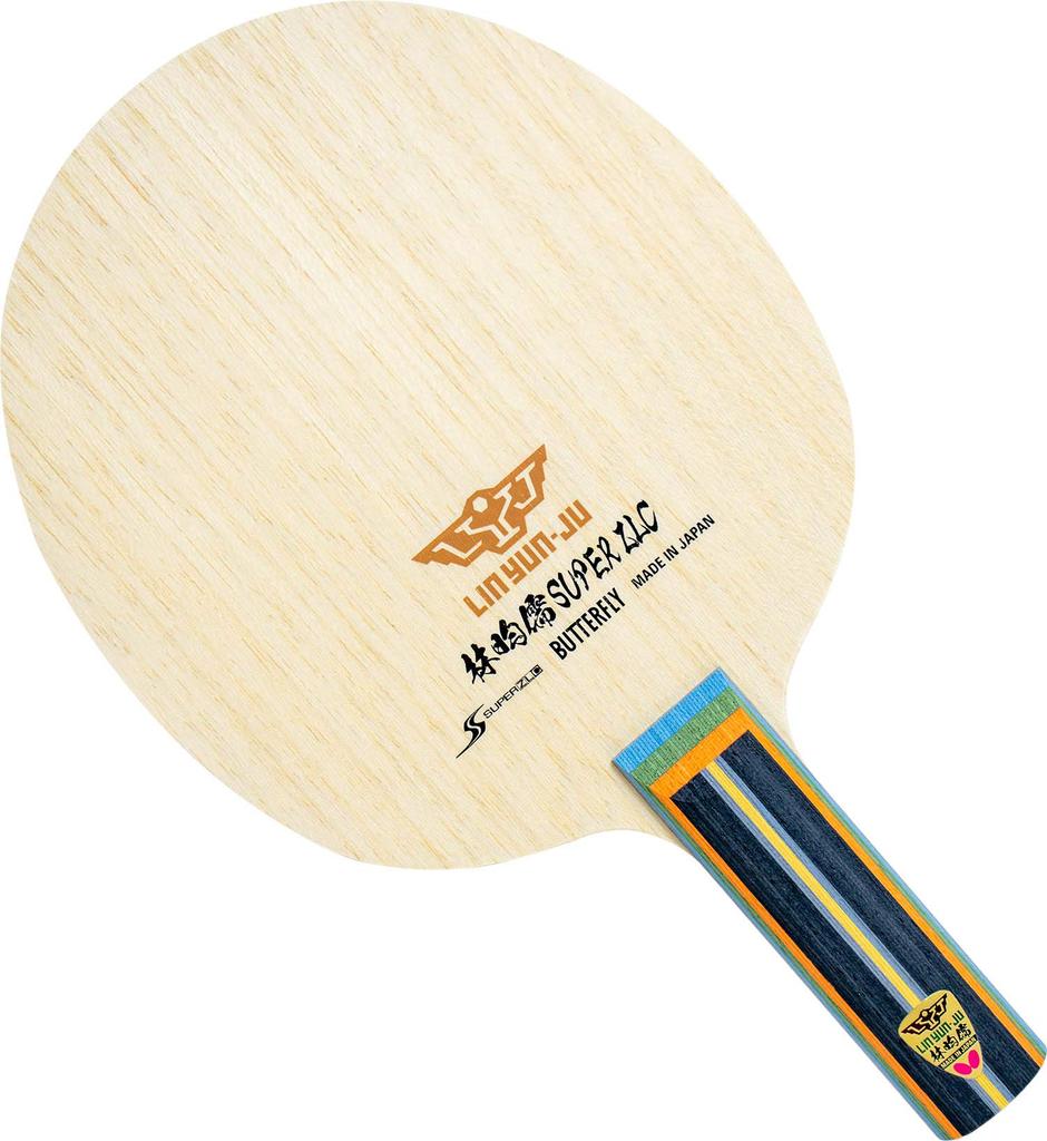 Ракетка для настольного тенниса Butterfly Shakehand Hayashi Lin SUPER ZLC ST 37134, размер лезвия 157 x 150 мм