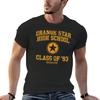 Футболка Orange Star High School Class of 93 винтажная толстовка мужские футболки champion