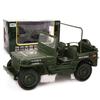 1/18 Scale Diecast Model Cars Die Cast Vehicles Toy Jeep Military Tactics Car
