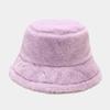 Fashion Solid Colour Fisherman Hat Autumn And Winter Outdoor Warm Plush Basin Hat