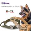 3 Colors Military Tactical Pet Collar Nylon Luxury Pet Training Dog Collar for Medium and Large Dogs