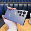 Ультратонкий чехол без полей для Samsung S24 Ультра беспроводной чехол Magsafe для Samsung Galaxy S23 25 Ультратвердый тонкий чехол