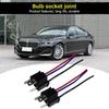 1 Pair 9003 H4 Bulb Socket Wiring Wire Harness Headlight Male Plug Adapter Connector Headlamp Connector Head/Mother Head