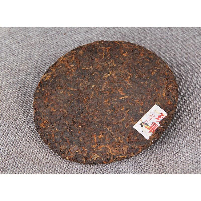 Puerh Tea Yunnan Menghai Pu'er Ripe Tea Cake Banzhang Ripe Tea