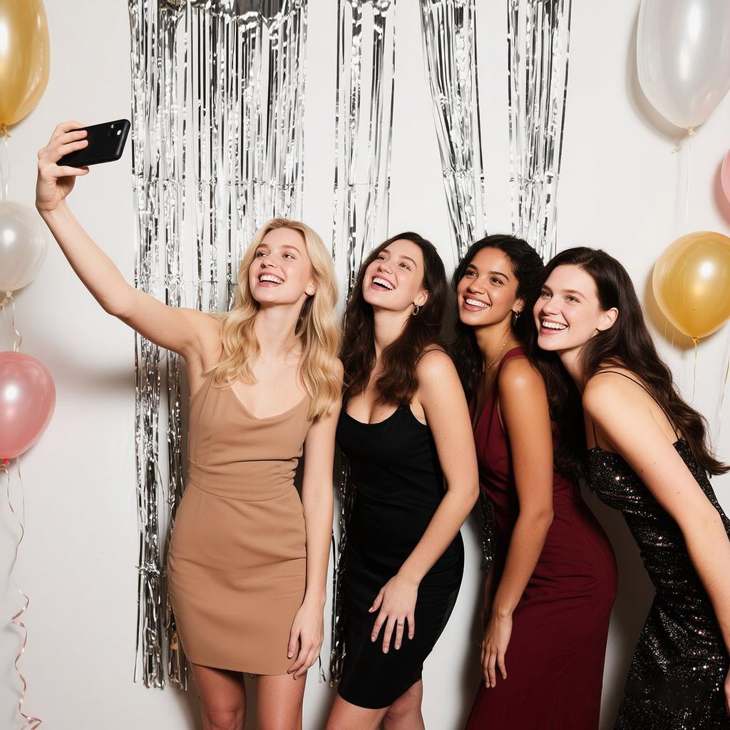 Wedding Rain Silk Curtain Birthday Party Event Background Wall Decoration Thickened Rain Silk Curtain