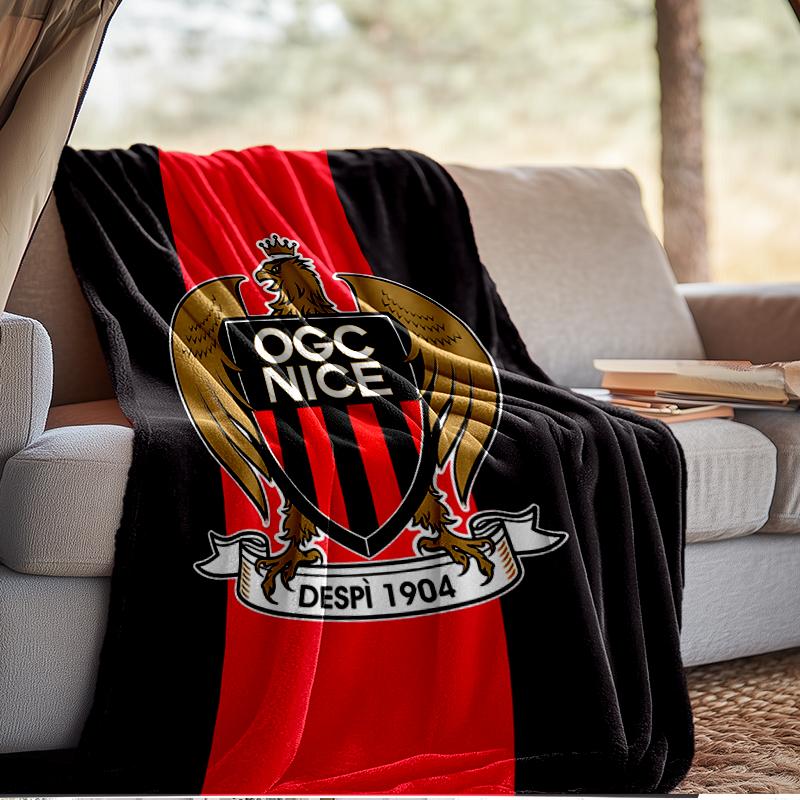 Ogc Nice Crest Artwork Blanket Lightweight Ideal Bedding Blanket Perfect for Travel, Camping, Living Rooms, Offices, Sofas, Fan Christmas gift
