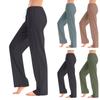 Женские осенне-зимние однотонные брюки полной длины, длинные брюки, спортивные брюки