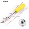5.5 To10mm Socket Screwdriver Anti Slip Handle Chromium Vanadium Steel