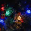 LED Disco Ball String Light Christmas Tree Decorations Battery Operated Mirror LED