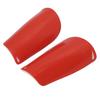 Sports Shin Guards EVA Cushioning Soccer Shin Pads Calf Protector for Football Game MRed