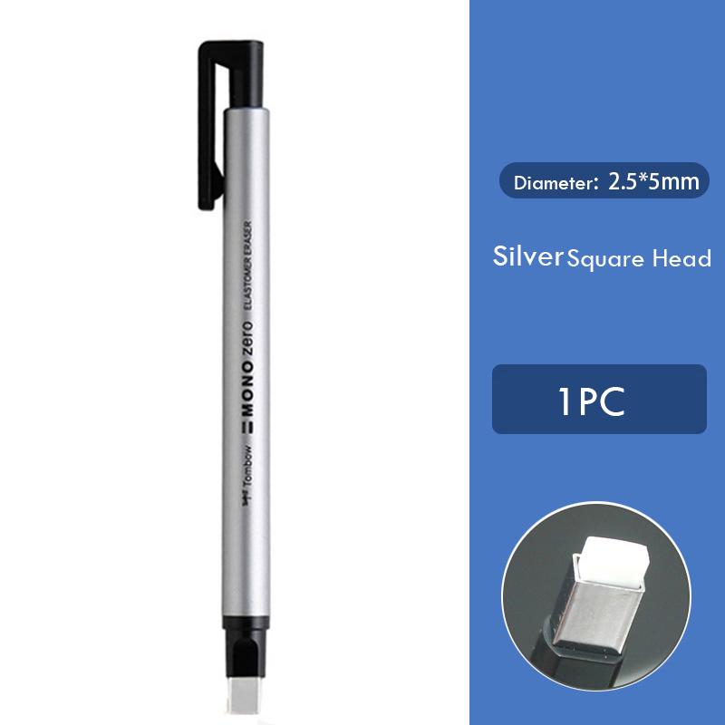 Tombow Mono Zero Механический ластик-ручка Сменные стержни Нажимного действия Для скетчинга Рисования Коррекции Детские ластики Художественные принадлежности