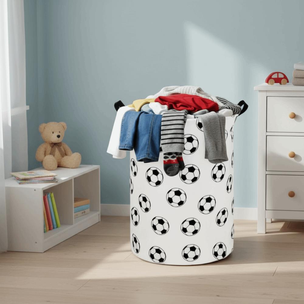 Foldable Laundry Basket With Handles Toy Storage Bucket Dirty Clothes Basket Laundry Room