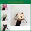 Fashionable Mini Heart-shaped Shoulder Crossbody Bag For Women Trendy Simple Black