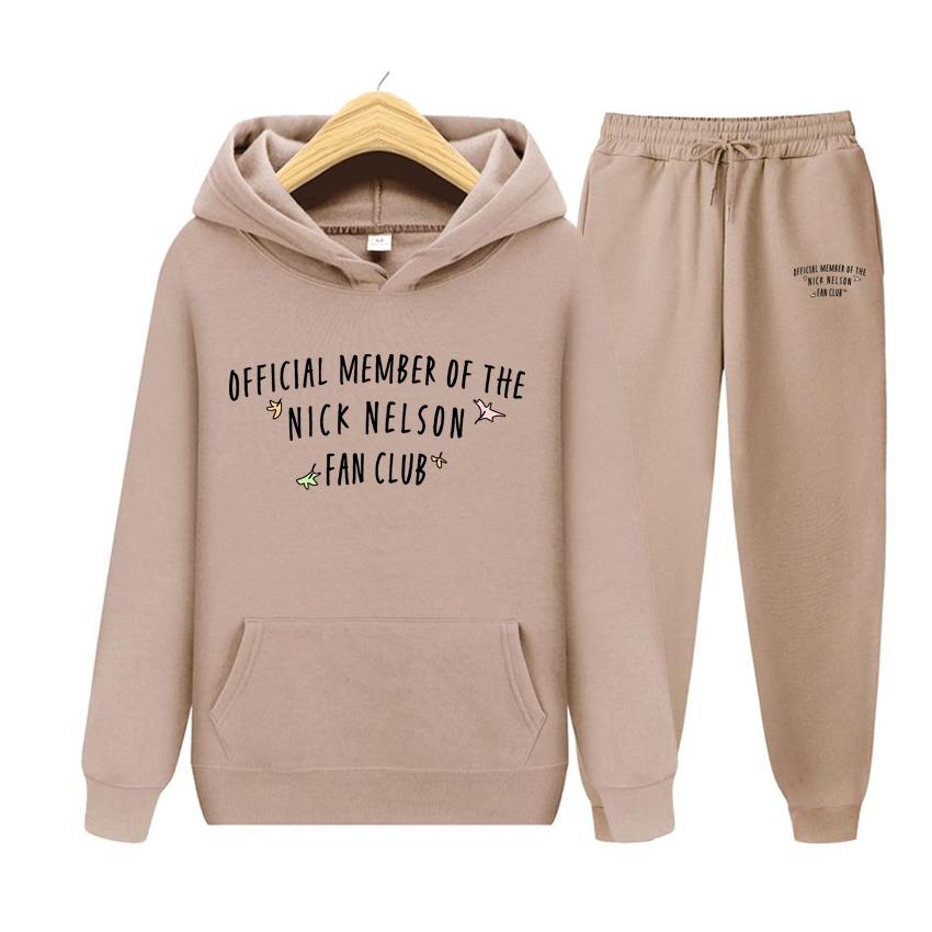 Женский комплект из двух предметов с карманами и длинными рукавами, толстовка, женские брюки с капюшоном, комплекты с капюшоном Heartstopper, модные толстовки большого размера